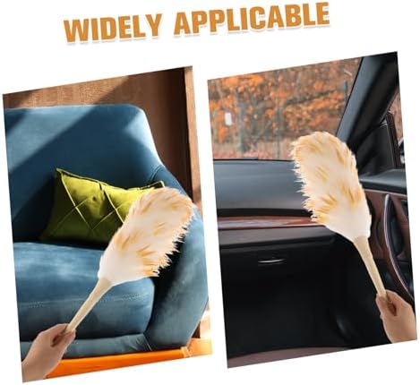 Reusable Lambswool Duster with Wooden Handle - Image 7