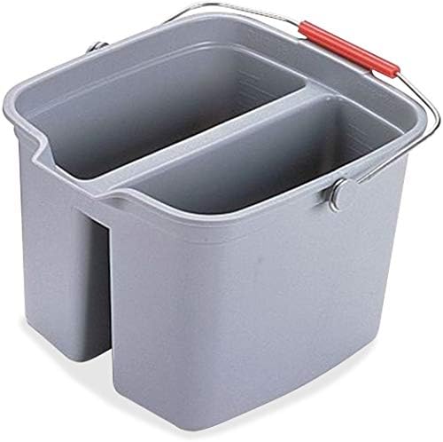 Rubbermaid 261700GRAY Double Pail Cleaning Bucket by RubbermaidCommercialProducts