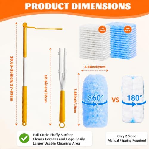200 Pcs Disposable Dusters Refills - Image 2