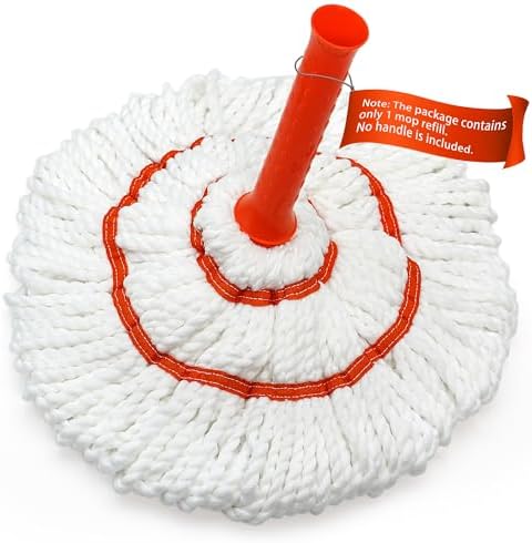 Self Wringing Twist Mop Head Replacement by TidyBliss