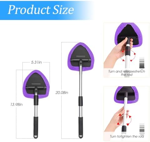 Extendable Car Windshield Cleaning Tool - Image 2