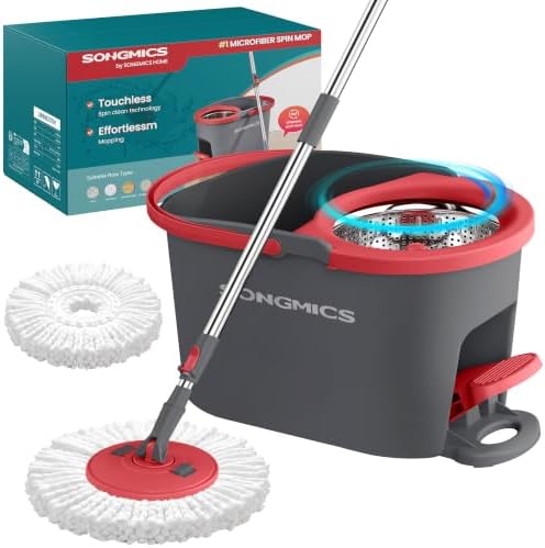 SONGMICS Spin Mop and Bucket Set by SONGMICSbySONGMICSHOME