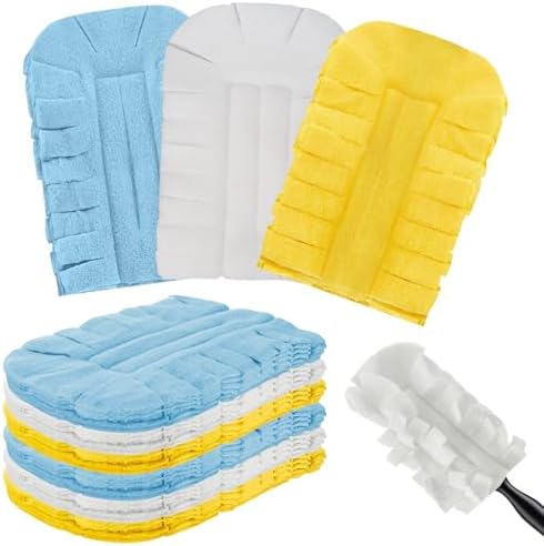 12 Pcs Reusable Duster Refills Washable Pads by Zubebe
