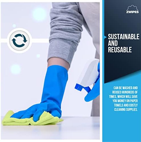 Zwipes Microfiber Towel Cleaning Cloths, 36 Pack - Image 5