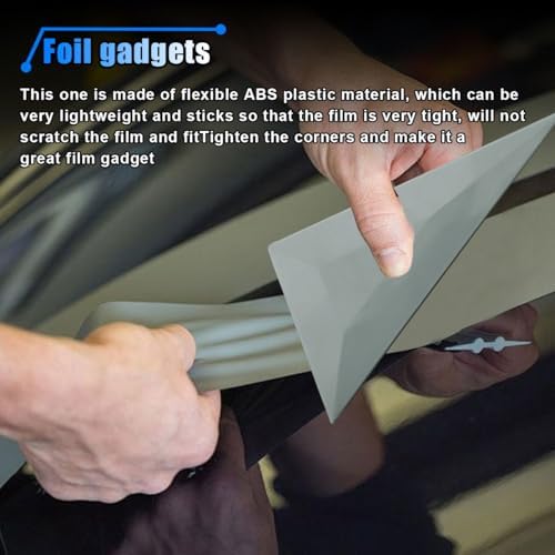 5PCS Triangle Contour Squeegee Car Window Tint Tools - Image 5