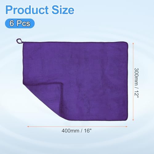 HARFINGTON 6 Pack Microfiber Cleaning Cloth - Image 2