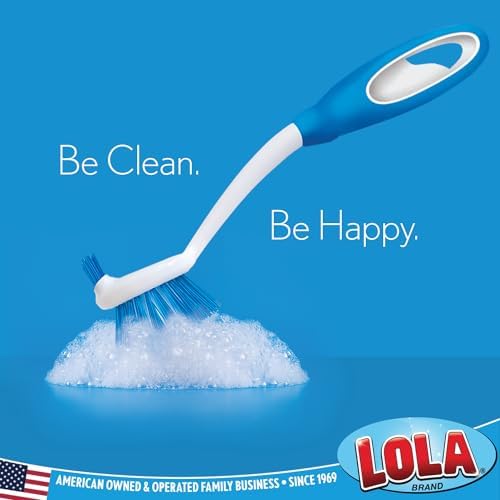 Dish Brush Scrubber for Kitchen, 36 Pack, by LOLA, Stiff Bristles & Food Scraper - Image 6