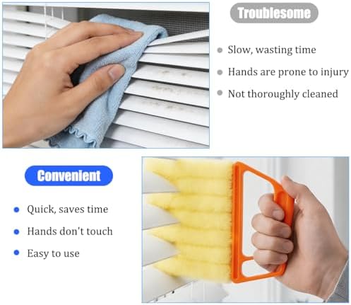 4PCS Car Blind Cleaner Duster Tool - Image 3