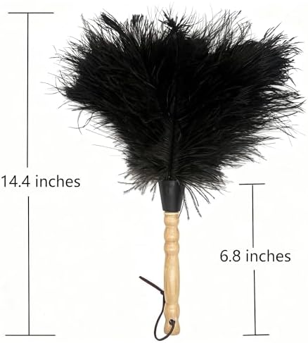 Premium Ostrich Feather Duster – Non-Scratch Cleaning Tool - Image 5