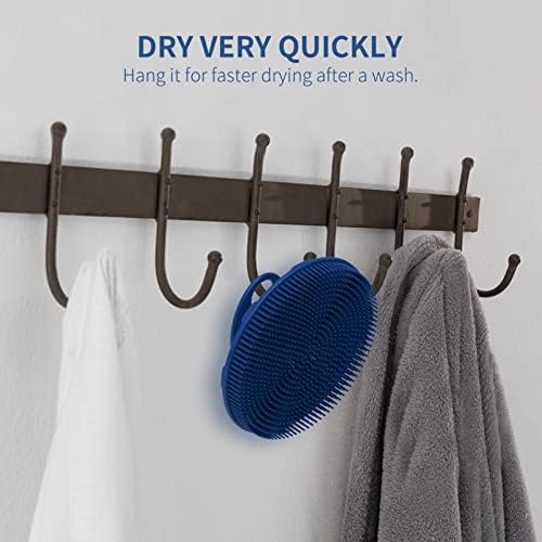 Silicone Body Scrubber, BEAUTAIL Gentle Exfoliating Shower Brush - Image 5