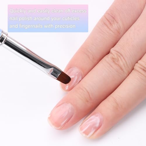 3Pcs Nail Clean Up Brushes, Nail Brushes - Image 2