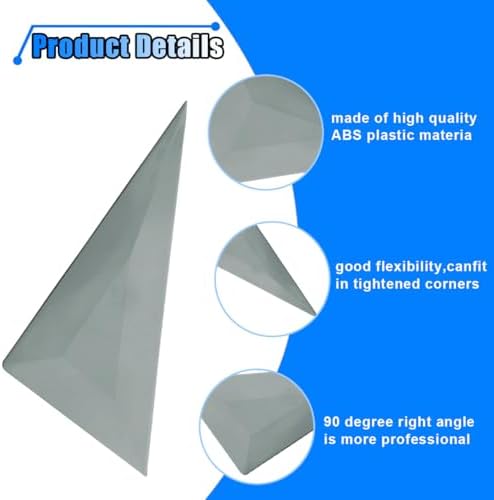 5PCS Triangle Contour Squeegee Car Window Tint Tools - Image 3