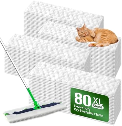 Heavy Duty Dry Sweeping Cloths Compatible by Senowi