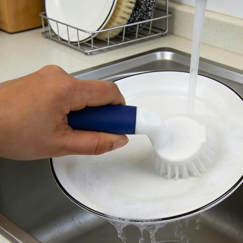 CELOX 2 Pack Dish Brush, Dishwashing Scrubber & Scraper - Image 3