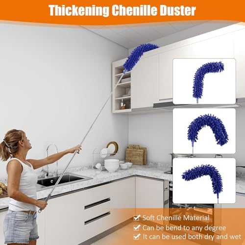 4 Pcs Microfiber Cobweb Duster - Image 6