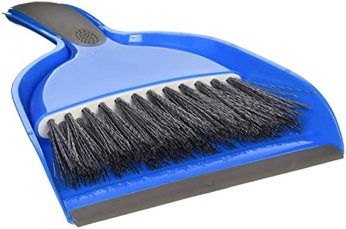 Small Hand Broom with Snap-on Dust Pan, Colors may vary by The+Home+Store