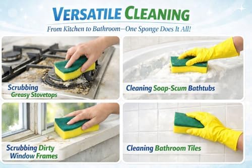 Heavy Duty Kitchen Sponges, 24 Pack - Image 6