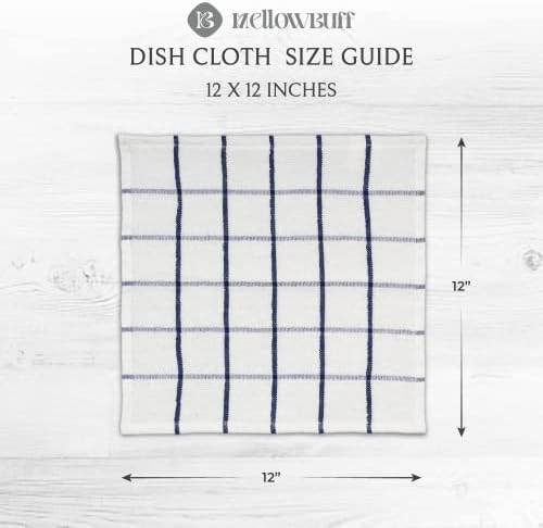 100% Cotton Terry Dish Cloth & Dish Towel, 8 Pack, Super Soft and Absorbent - Image 4