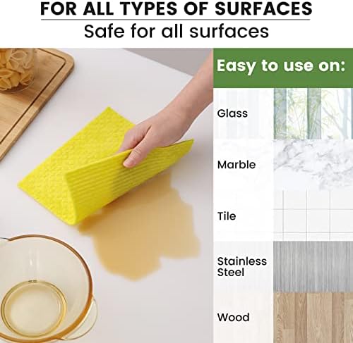 Homaxy Swedish Dishcloths for Kitchen, 15 Pack - Image 3