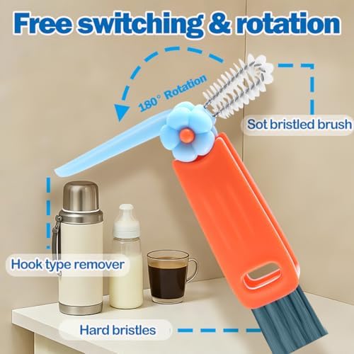 3 in 1 Cup Lid Cleaning Brush - Image 4
