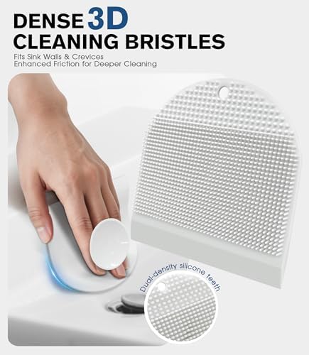 2 Pack Silicone Sink Cleaning Brush - Image 3