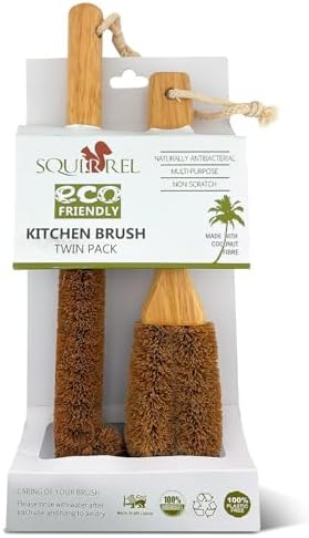 Eco-Friendly Kitchen Cleaning Brush by SQUIRRELUSLLC