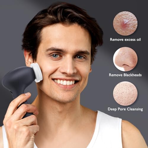 COSLUS Facial Cleansing Brush Face Scrubber, Upgrade Set - Image 6