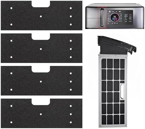 4 PCS WH01X35719 Lint Filter for GE Profile Washer Dryer Combo by Unknown