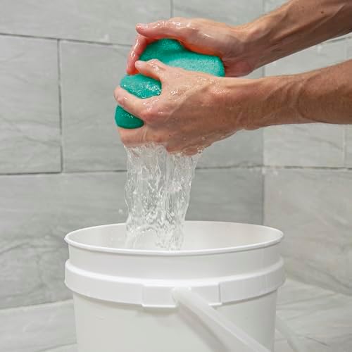 QEP 70020-18 Epoxy Grout Sponge 7" x 5" x 2-1/2" Teal Color - Image 4