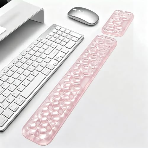 Mouse Pad with Wrist Rest, Soft Cloud Gel Keyboard Mouse Pad Set with Hand by Unknown