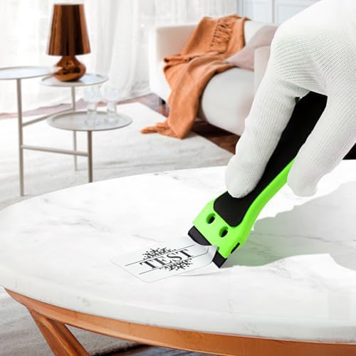 EHDIS 2pcs Plastic Razor Scraper 6-inch Long Handle Adhesive Remover Tool - Image 4