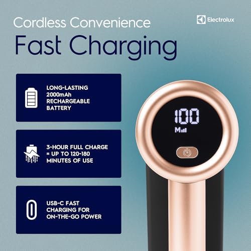 Electrolux Rechargeable Fabric Shaver | 3-Speed Lint Remover - Image 5