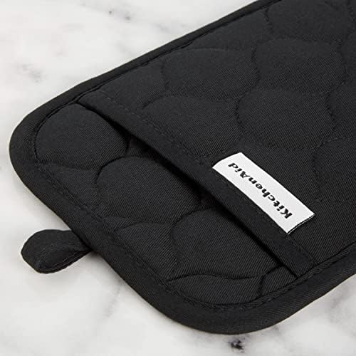 KITCHENAID Quilted Cotton Terry Cloth Oven Mitt, Pot Holder, Kitchen Towel - Image 5