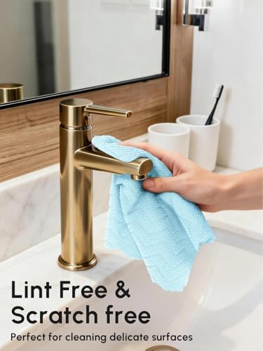 Microfiber Cleaning Cloths Roll 75 Pack 12x12 Inch Lint Free - Image 4