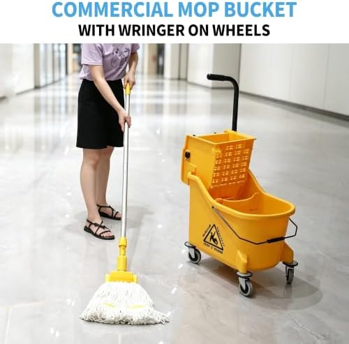 44 QT Commercial Mop Bucket - Image 5
