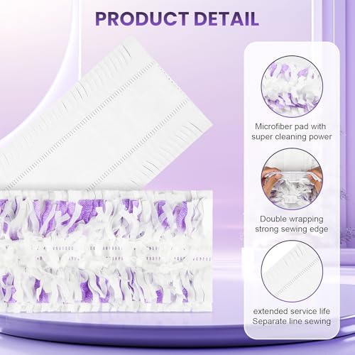 24 Pack Disposable Power Mop Pads Refills - Image 3
