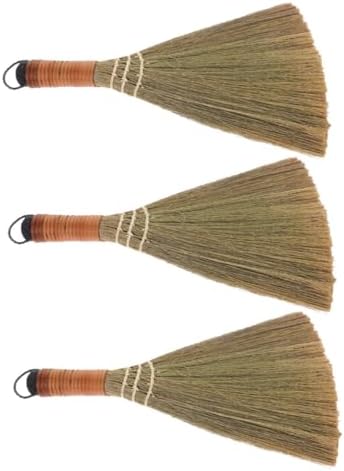 3pcs Handmade Bamboo Hand Brooms by levemolo