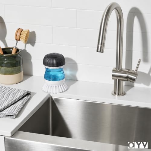 OYV Soap Dispensing Palm Brush - Image 4