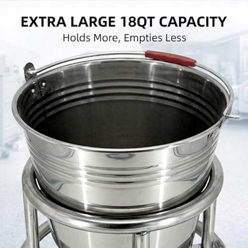 Stainless Steel Kick Bucket - Image 4