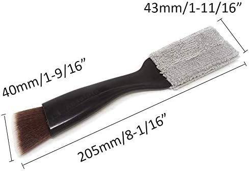 yueton Double Ended Portable Cleaning Brush Mini Hand Held Magic Brush Duster - Image 2