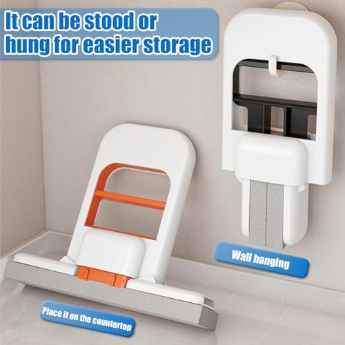 2026 Foldable Water Absorbing Desktop Sponge Mop, Mini Compact Scrubber Pad - Image 6
