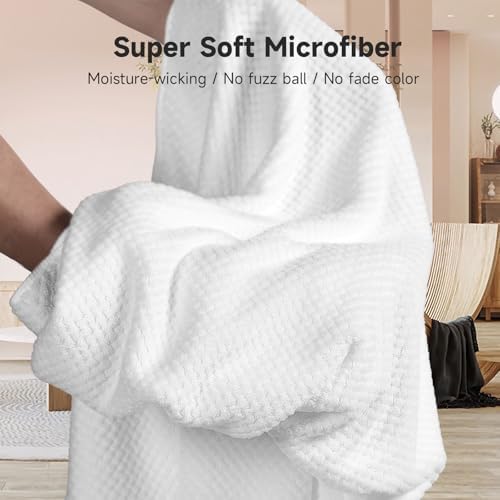 Umisleep Extra Large Microfiber Hair Towel, Ultra Absorbent - Image 5