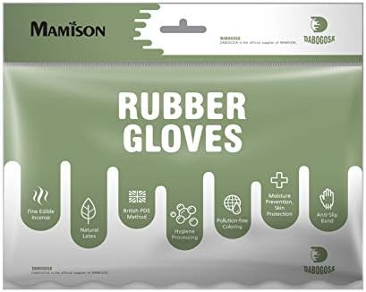 Mamison Rubber Dishwashing Gloves, Non-Slip Kitchen, 2 Pairs - Image 6
