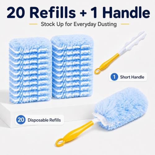 Duster Refills Compatible with Swiffer Duster Handles, 1 Handle - Image 2