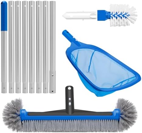 4-in-1 Deluxe Pool Cleaning kit, Pool Cleaning Tools by PAHTTO
