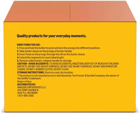 Amazon Basics 360° Heavy Duty Duster Refills, Picks up and Traps 2X More - Image 6