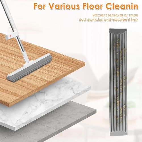 Self-Wringing Sponge Mops for Floor Cleaning, Self-Washing Roller Sponge Mop - Image 6