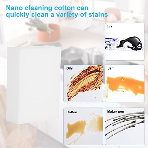 2X Density Magic Sponge Eraser, Extra Thick and Long Lasting Melamine Cleaning - Image 6