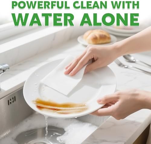 Magic Sponge Eraser Sheets, 52 Pack Dish Wipes - Image 4