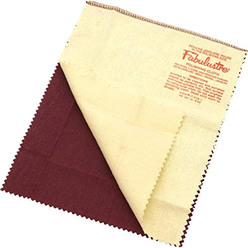 Fabulustre Jewelry Polishing Cloths 9" x 11" by FindingKing